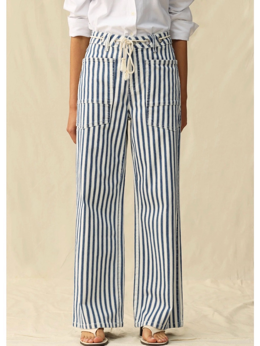 BAYEAS Los Angeles Tamsin High Rise Wide Leg Woven - Regular Inseam 30"